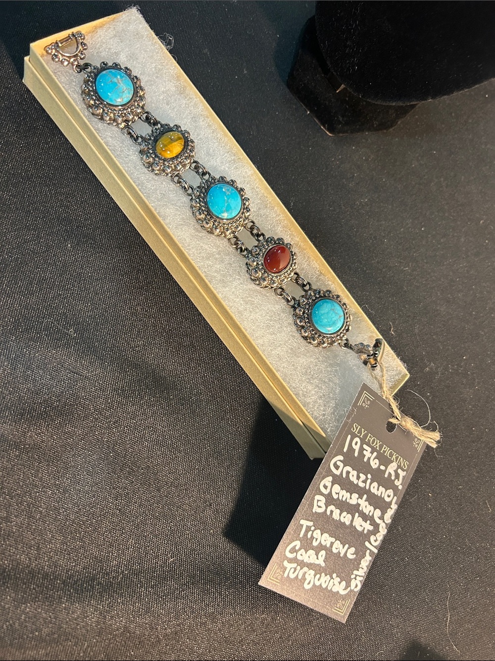 Graziano Multi-Stone Turquoise & Gemstone Bracelet